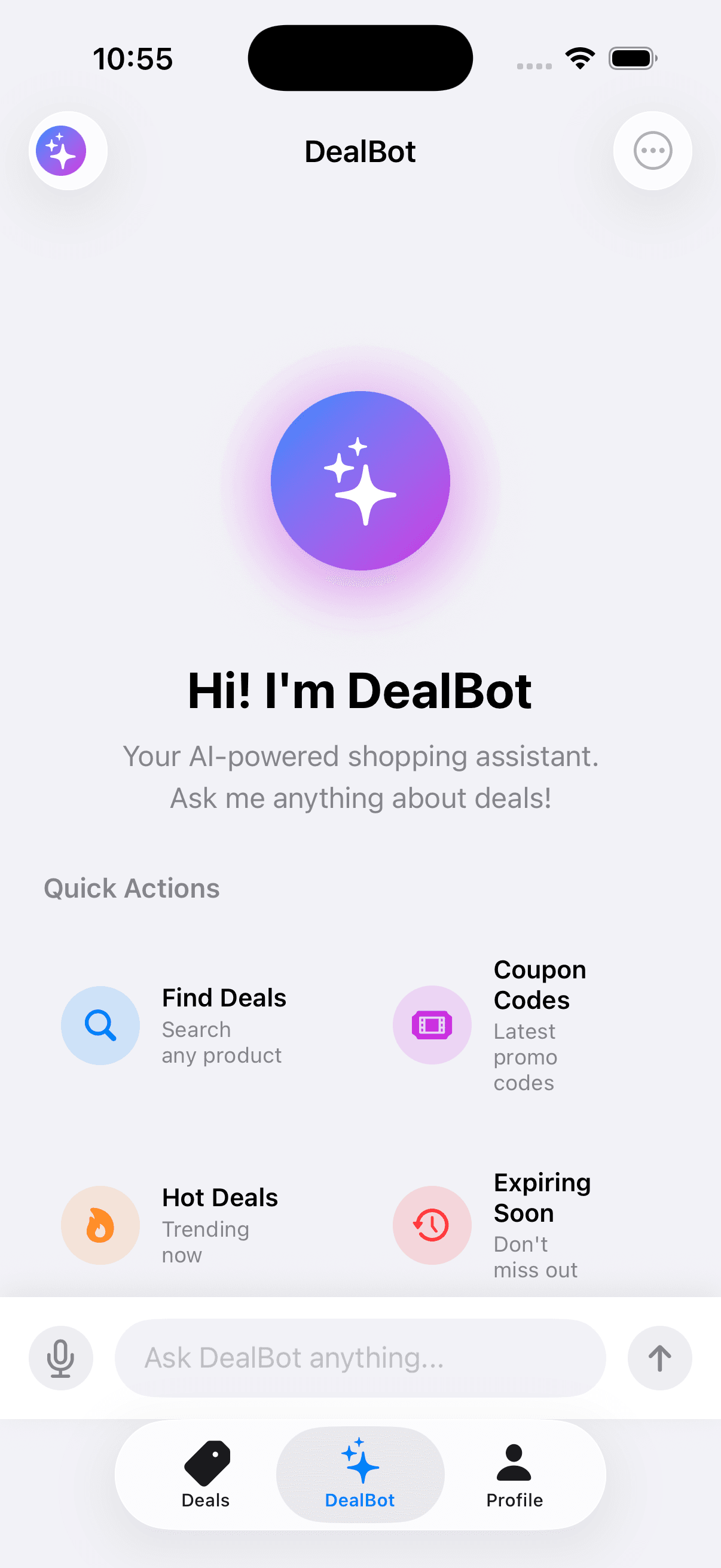 DealBot AI Assistant